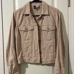 Pink Jean Jacket Size: XS